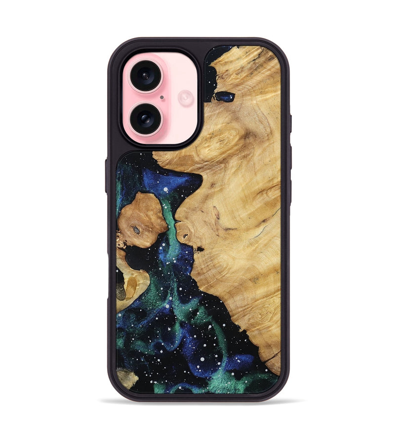 iPhone 16 Wood Phone Case - Casie (Cosmos, 801615)