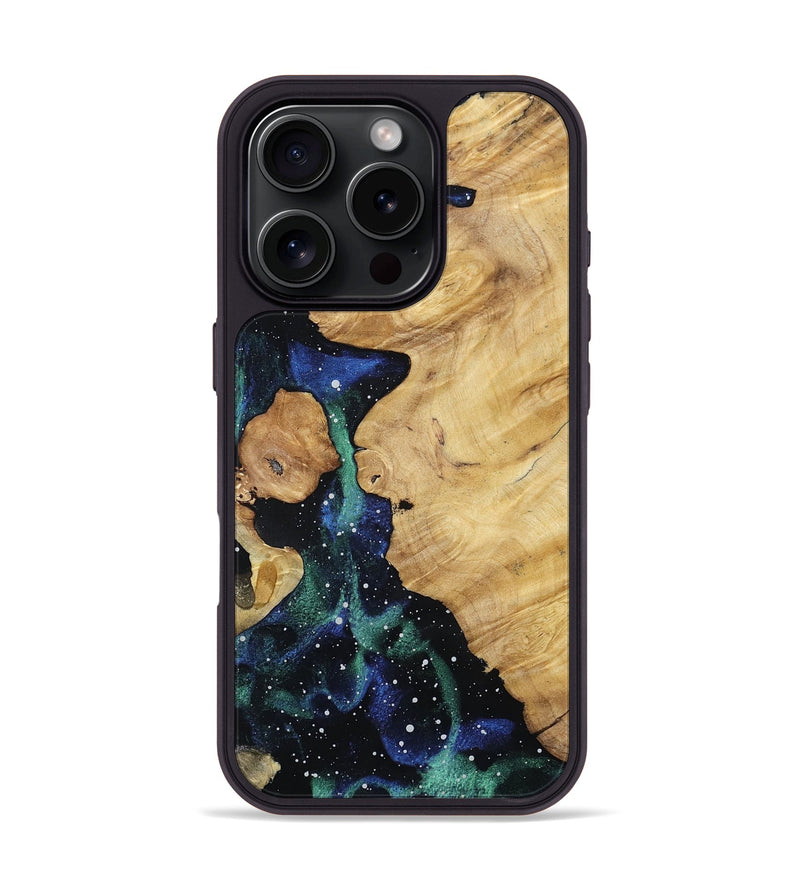 iPhone 16 Pro Wood Phone Case - Casie (Cosmos, 801615)