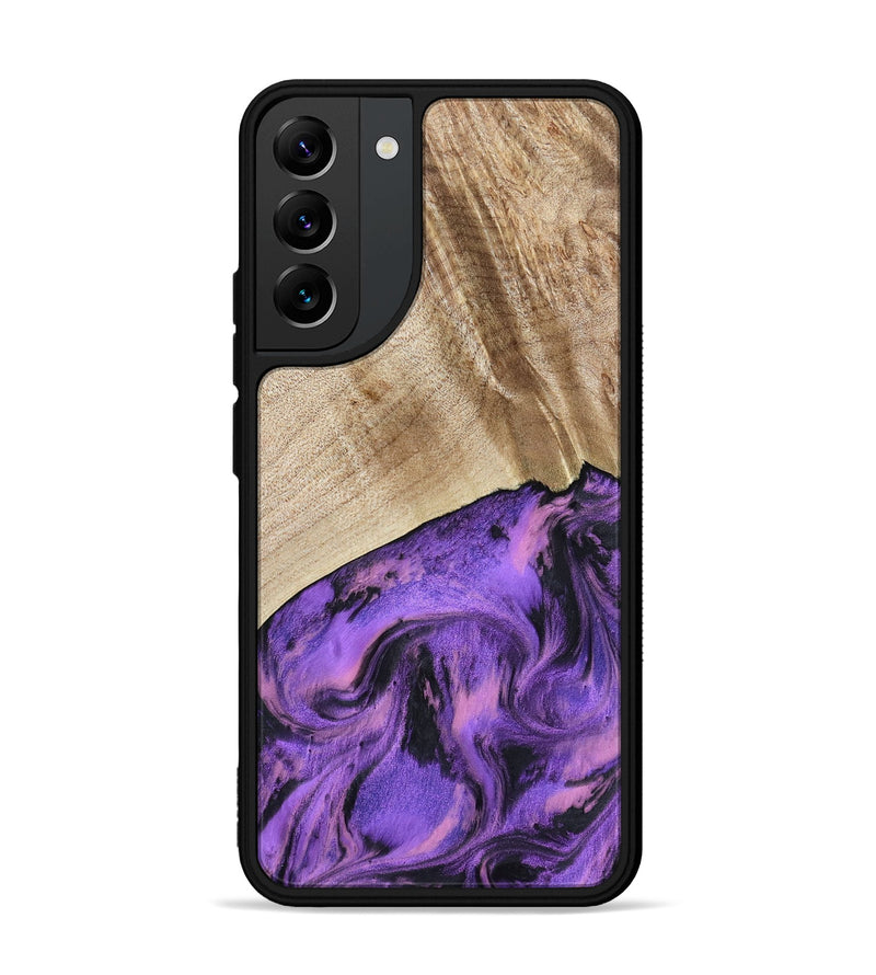 Galaxy S22 Plus Wood Phone Case - Nanette (Purple, 801618)