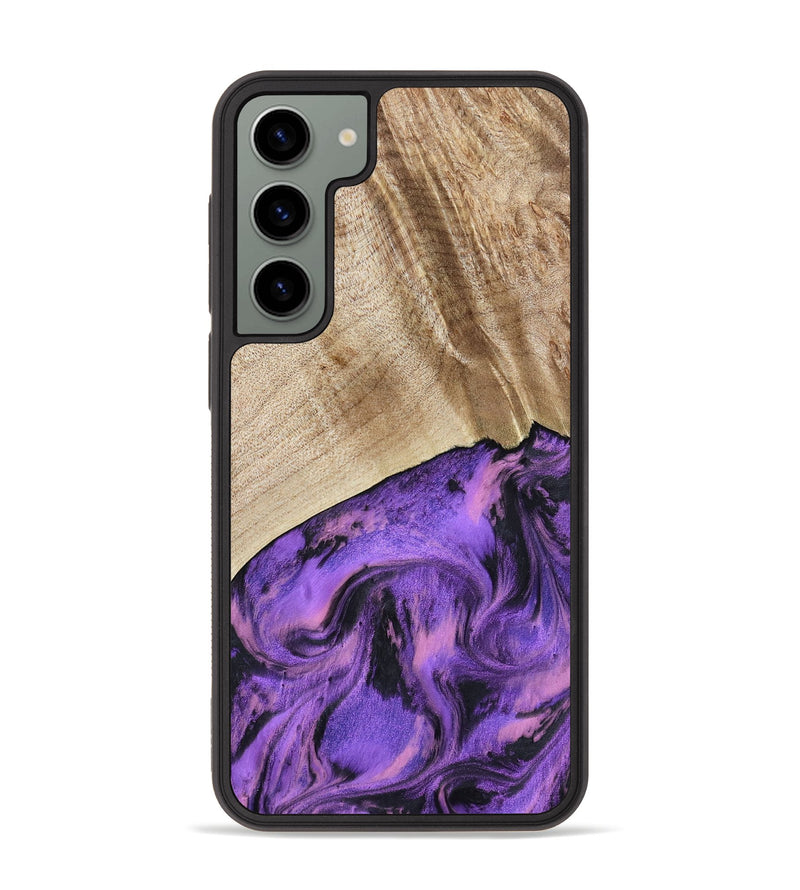 Galaxy S23 Plus Wood Phone Case - Nanette (Purple, 801618)