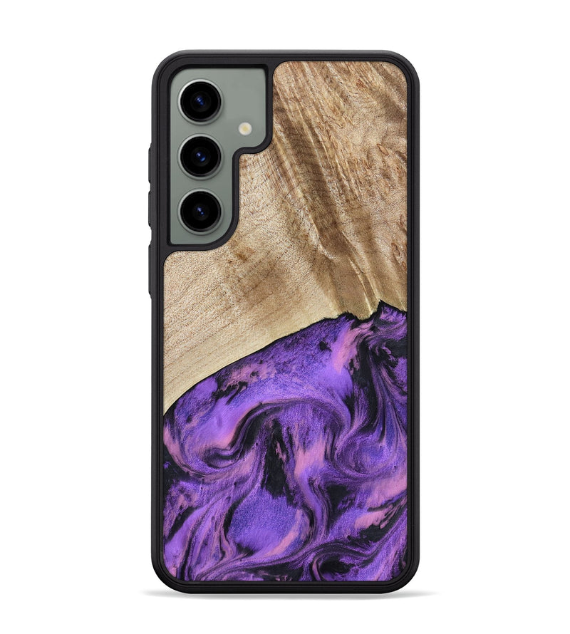 Galaxy S24 Plus Wood Phone Case - Nanette (Purple, 801618)