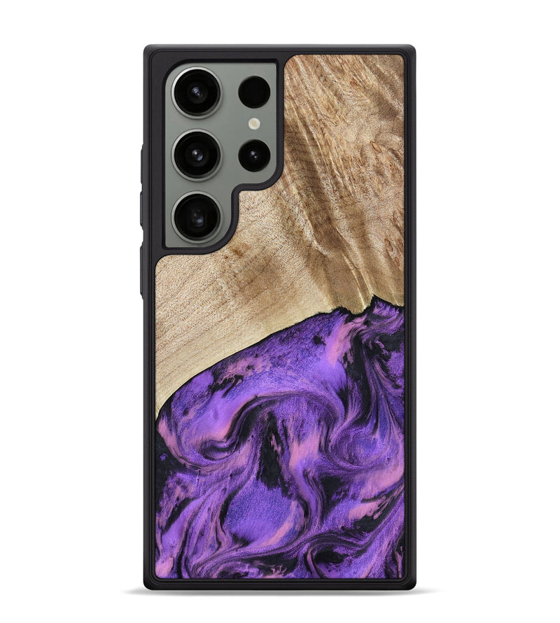 Galaxy S24 Ultra Wood Phone Case - Nanette (Purple, 801618)