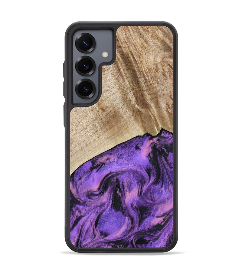 Galaxy S25 Plus Wood Phone Case - Nanette (Purple, 801618)