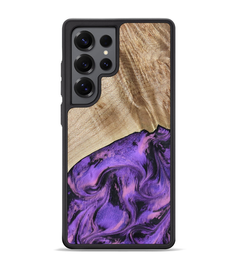 Galaxy S25 Ultra Wood Phone Case - Nanette (Purple, 801618)