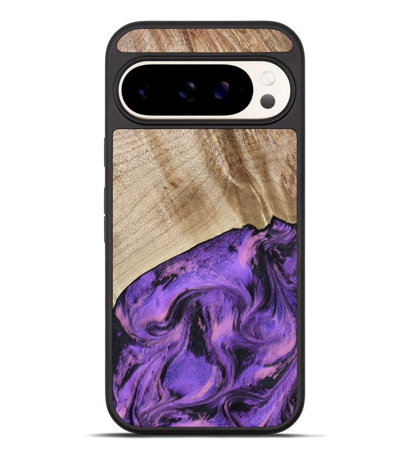 Pixel 9 Pro XL Wood Phone Case - Nanette (Purple, 801618)