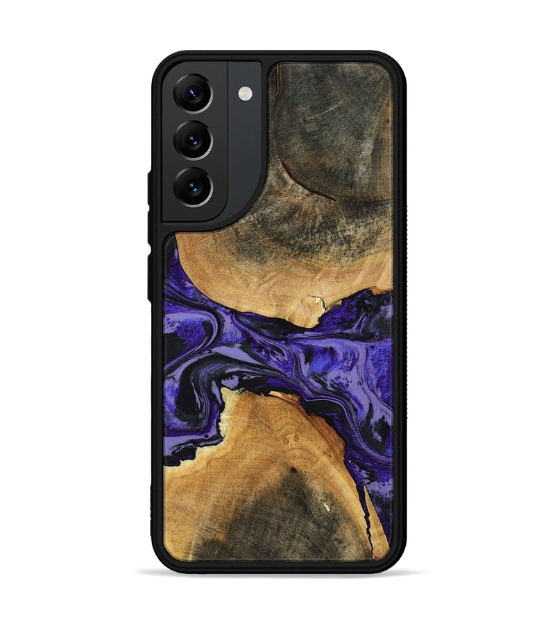 Galaxy S22 Plus Wood Phone Case - Tracey (Purple, 801619)
