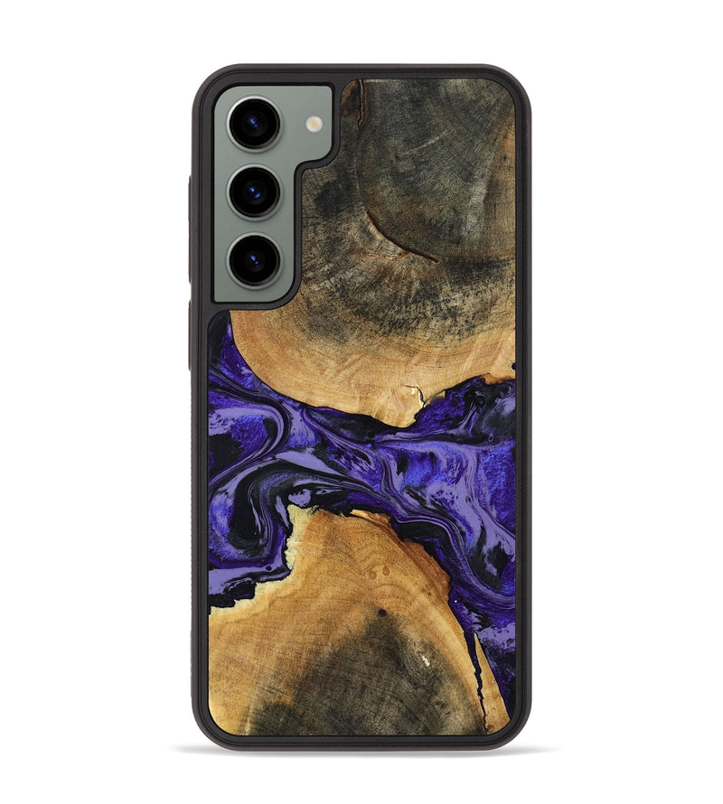 Galaxy S23 Plus Wood Phone Case - Tracey (Purple, 801619)