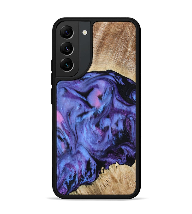 Galaxy S22 Plus Wood Phone Case - Jill (Purple, 801621)