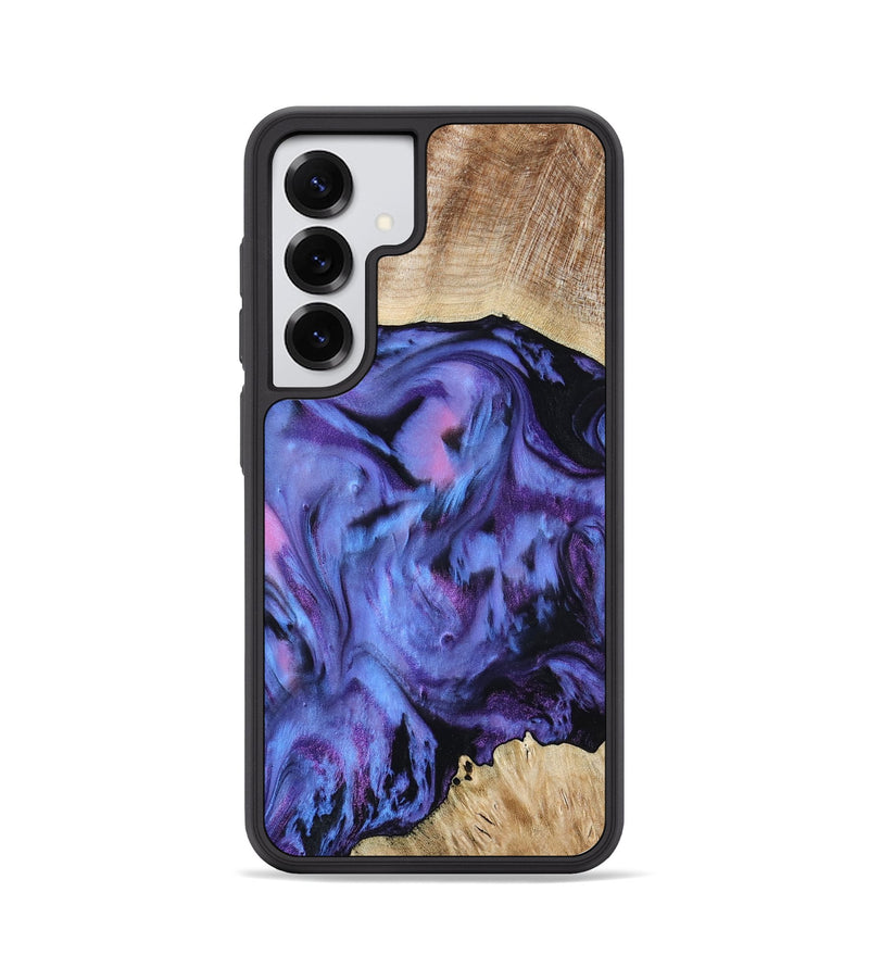 Galaxy S25 Wood Phone Case - Jill (Purple, 801621)