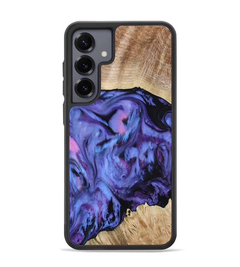 Galaxy S25 Plus Wood Phone Case - Jill (Purple, 801621)