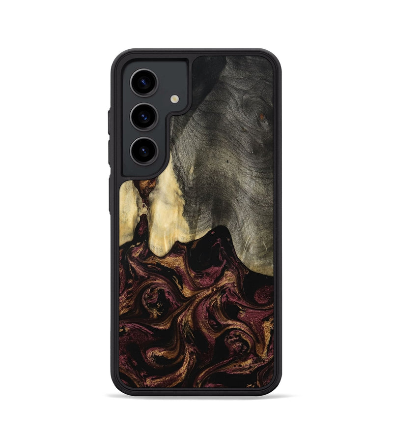 Galaxy S24 Wood Phone Case - Rosina (Purple, 801622)