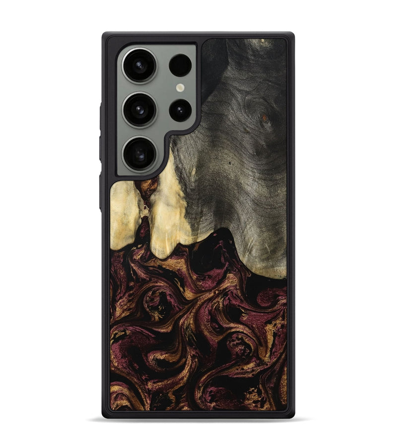 Galaxy S24 Ultra Wood Phone Case - Rosina (Purple, 801622)