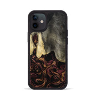 iPhone 12 Wood Phone Case - Rosina (Purple, 801622)