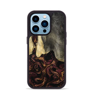 iPhone 14 Pro Wood Phone Case - Rosina (Purple, 801622)