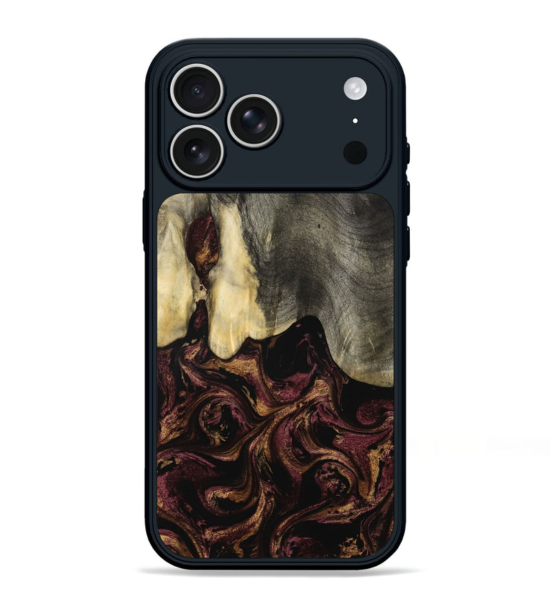 iPhone 17 Pro Max Wood Phone Case - Rosina (Purple, 801622)