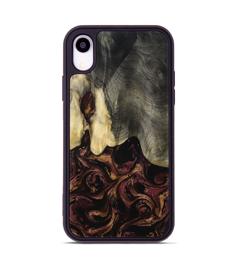 iPhone Xr Wood Phone Case - Rosina (Purple, 801622)