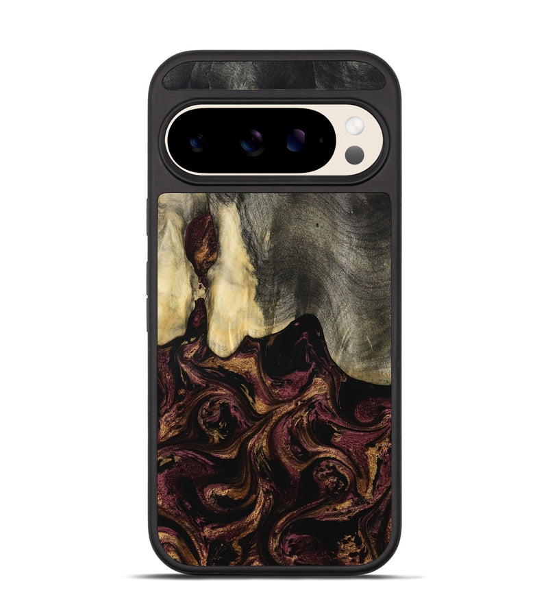 Pixel 10 Wood Phone Case - Rosina (Purple, 801622)