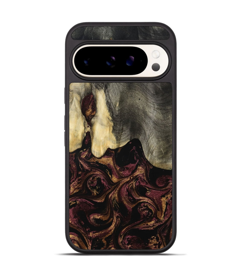 Pixel 9 Wood Phone Case - Rosina (Purple, 801622)