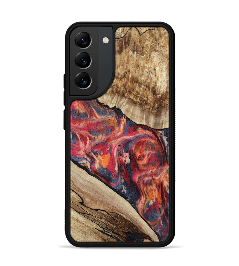 Galaxy S22 Plus Wood Phone Case - Andy (Red, 801623)