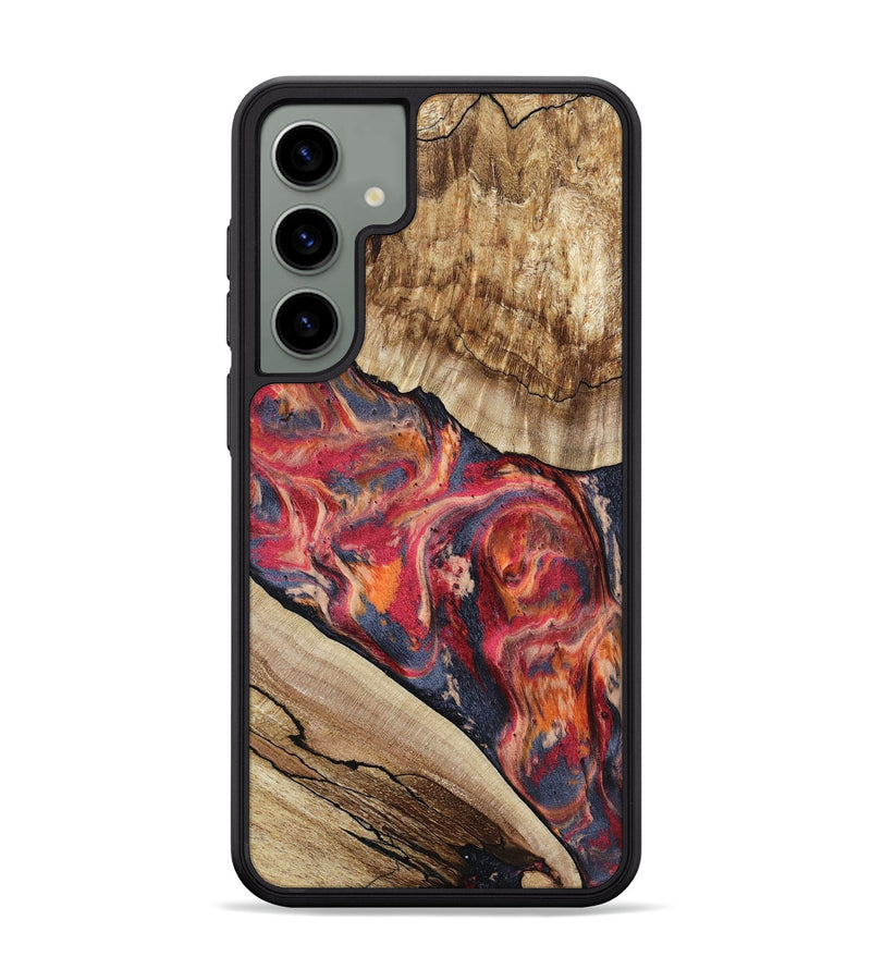 Galaxy S24 Plus Wood Phone Case - Andy (Red, 801623)