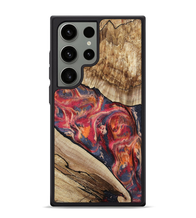 Galaxy S24 Ultra Wood Phone Case - Andy (Red, 801623)