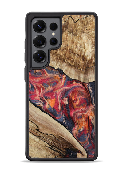 Galaxy S25 Ultra Wood Phone Case - Andy (Red, 801623)