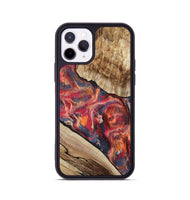iPhone 11 Pro Wood Phone Case - Andy (Red, 801623)