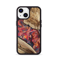 iPhone 13 Wood Phone Case - Andy (Red, 801623)