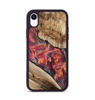 iPhone Xr Wood Phone Case - Andy (Red, 801623)