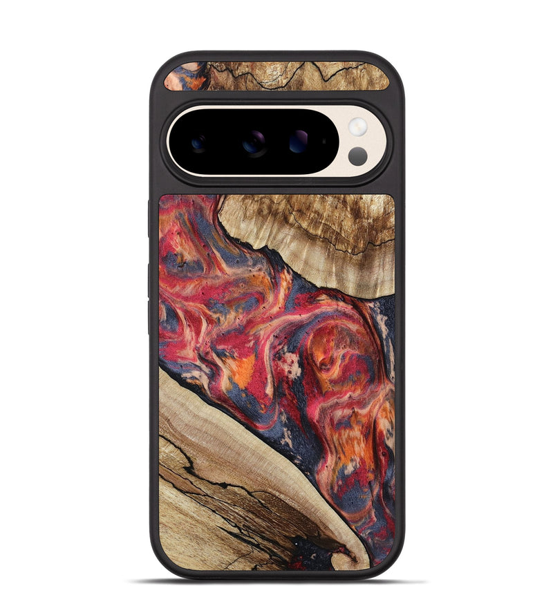 Pixel 10 Wood Phone Case - Andy (Red, 801623)