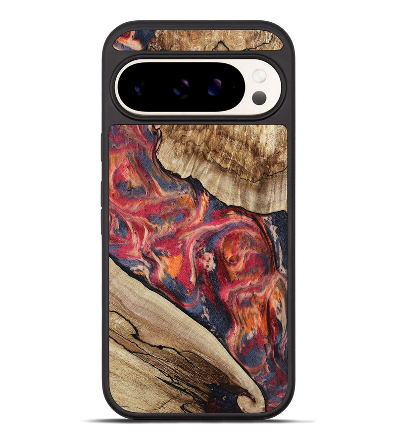 Pixel 10 Pro XL Wood Phone Case - Andy (Red, 801623)