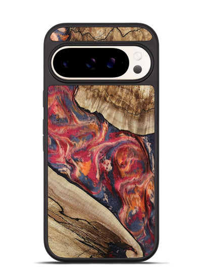Pixel 9 Pro Wood Phone Case - Andy (Red, 801623)