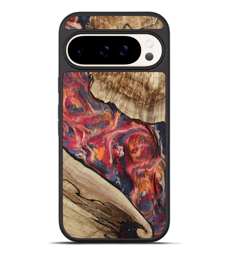Pixel 9 Pro XL Wood Phone Case - Andy (Red, 801623)