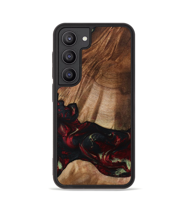 Galaxy S23 Wood Phone Case - Jesse (Red, 801624)