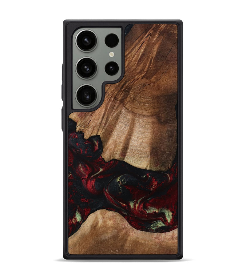 Galaxy S24 Ultra Wood Phone Case - Jesse (Red, 801624)