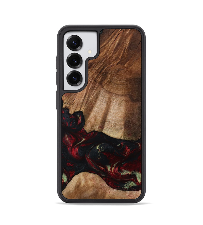 Galaxy S25 Wood Phone Case - Jesse (Red, 801624)