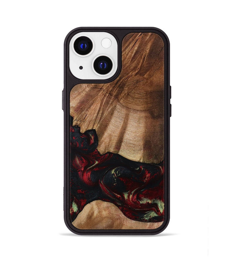 iPhone 13 Wood Phone Case - Jesse (Red, 801624)