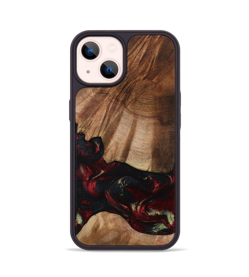 iPhone 14 Wood Phone Case - Jesse (Red, 801624)