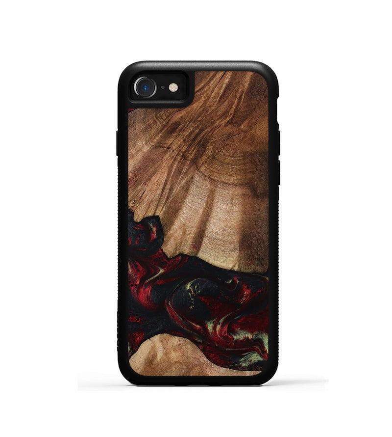 iPhone SE Wood Phone Case - Jesse (Red, 801624)