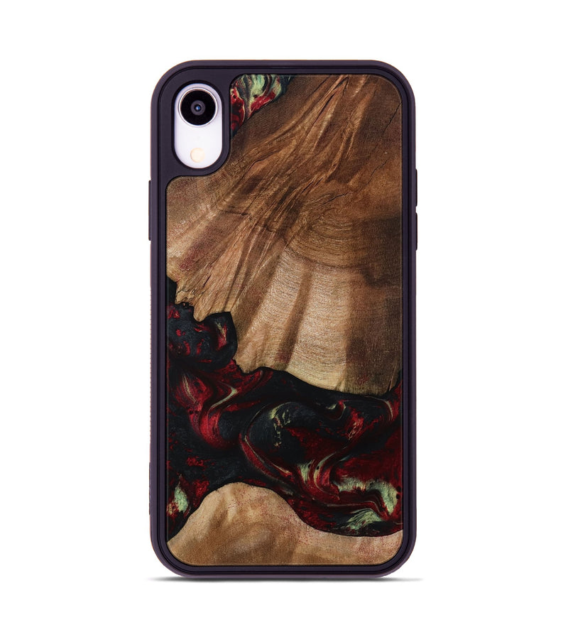 iPhone Xr Wood Phone Case - Jesse (Red, 801624)
