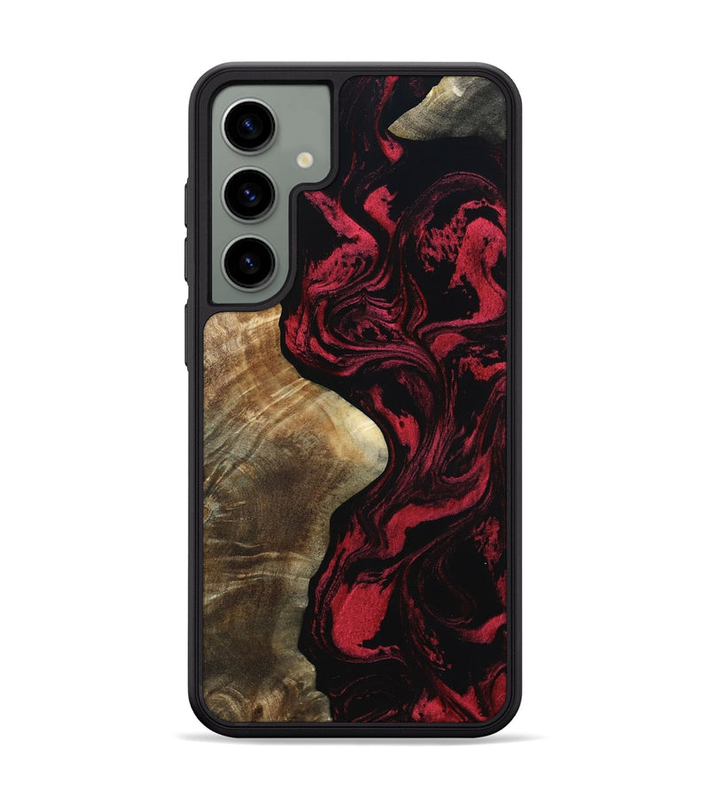 Galaxy S24 Plus Wood Phone Case - Mat (Red, 801626)
