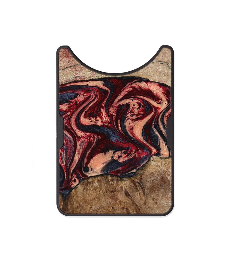 Alloy Wood Wallet - Hayes (Red, 801627)