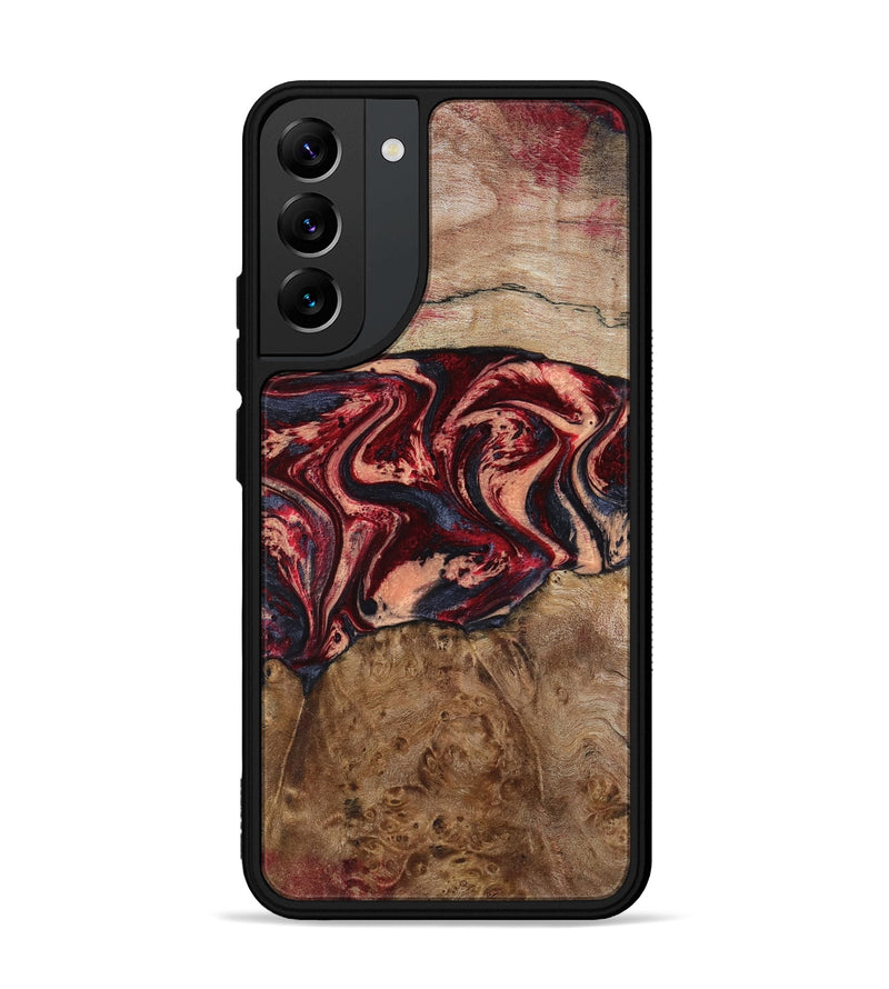 Galaxy S22 Plus Wood Phone Case - Hayes (Red, 801627)
