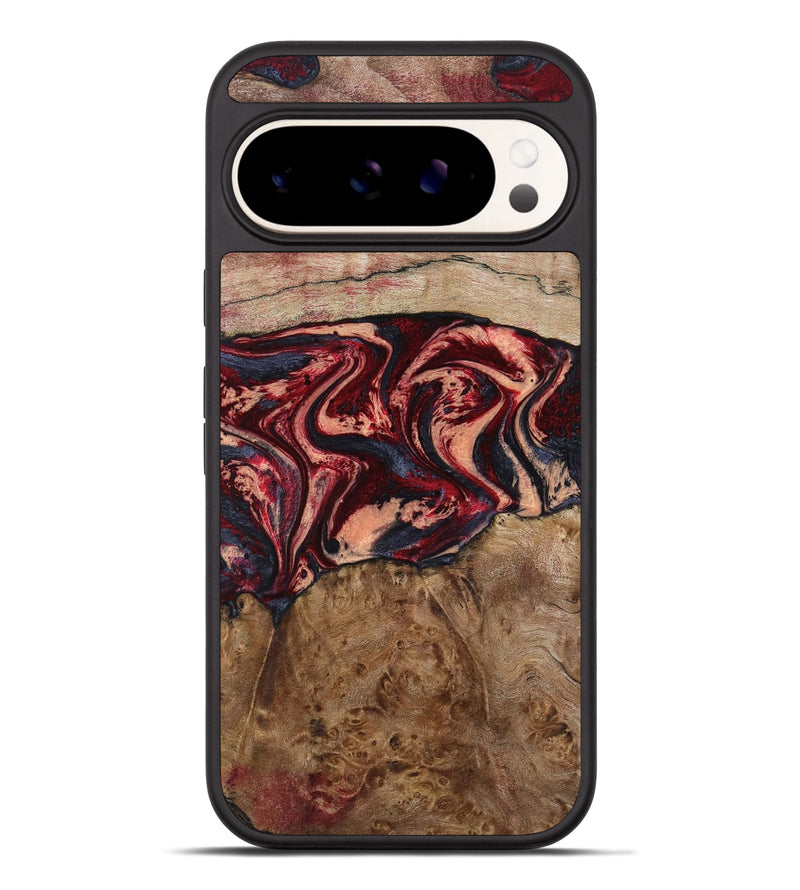 Pixel 9 Pro XL Wood Phone Case - Hayes (Red, 801627)
