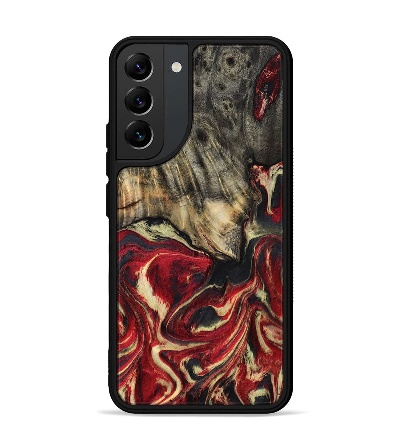 Galaxy S22 Plus Wood Phone Case - April (Red, 801628)