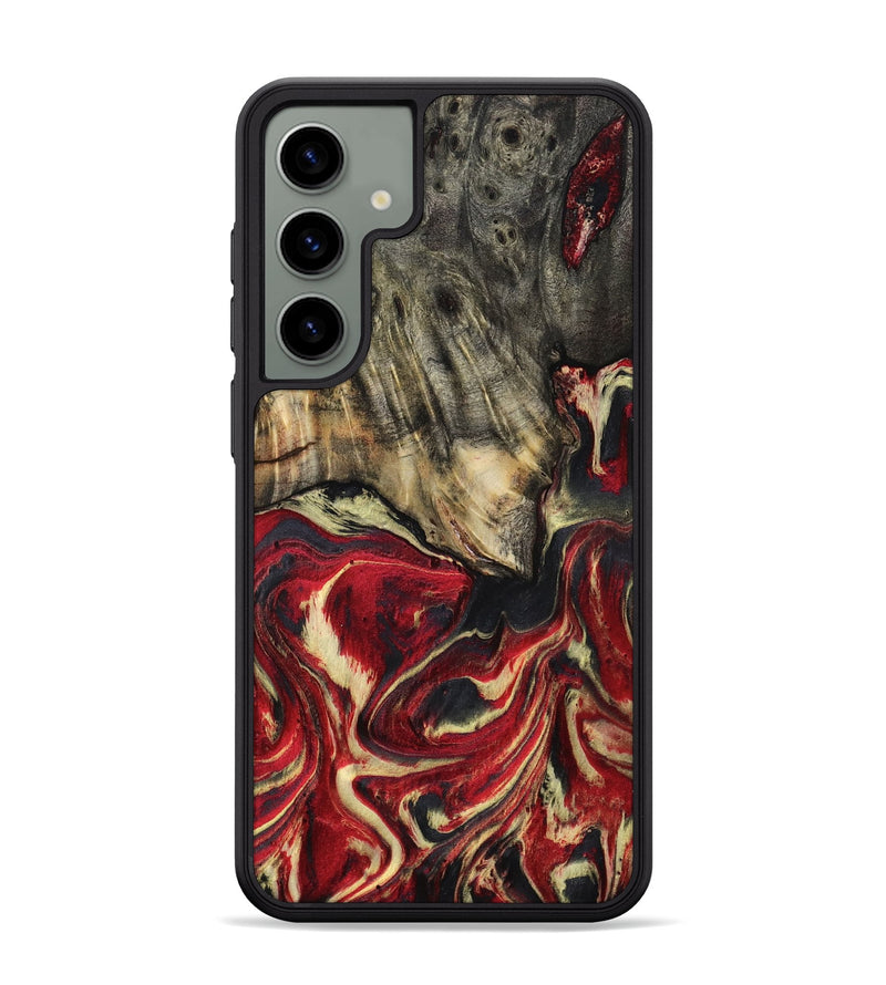 Galaxy S24 Plus Wood Phone Case - April (Red, 801628)