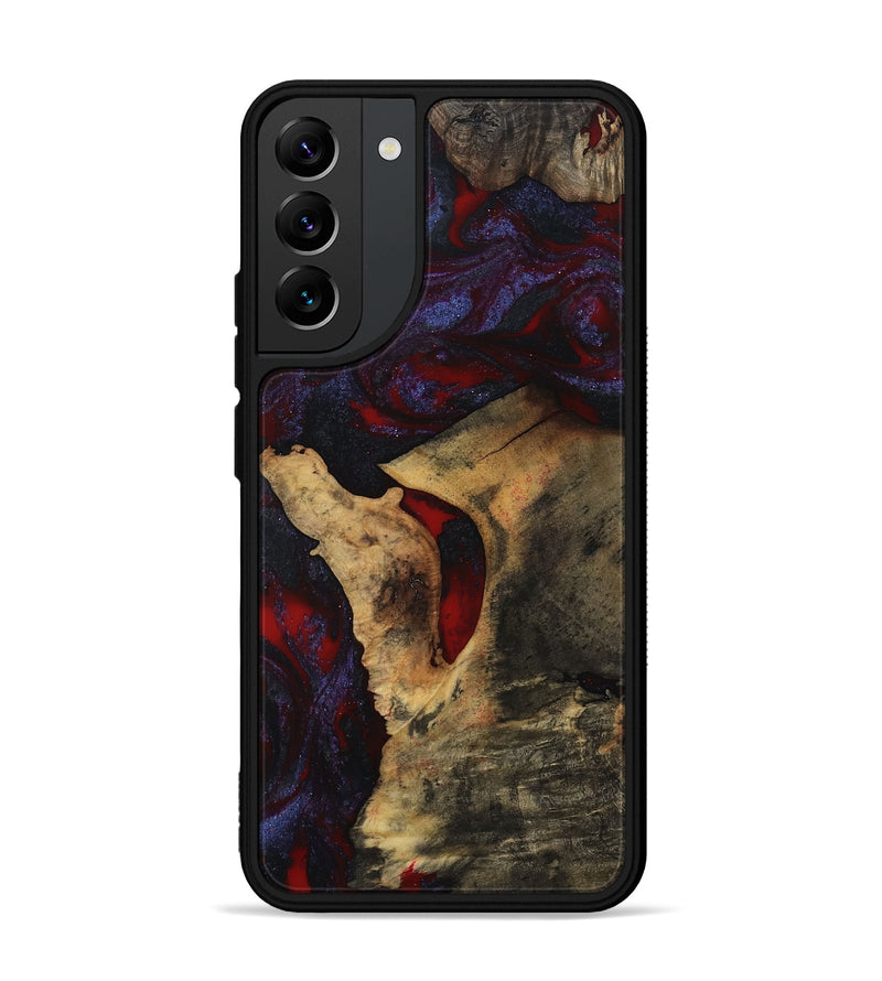 Galaxy S22 Plus Wood Phone Case - Stephon (Red, 801629)
