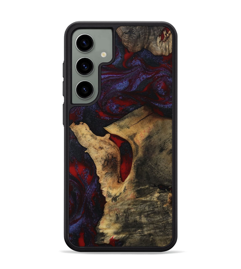 Galaxy S24 Plus Wood Phone Case - Stephon (Red, 801629)