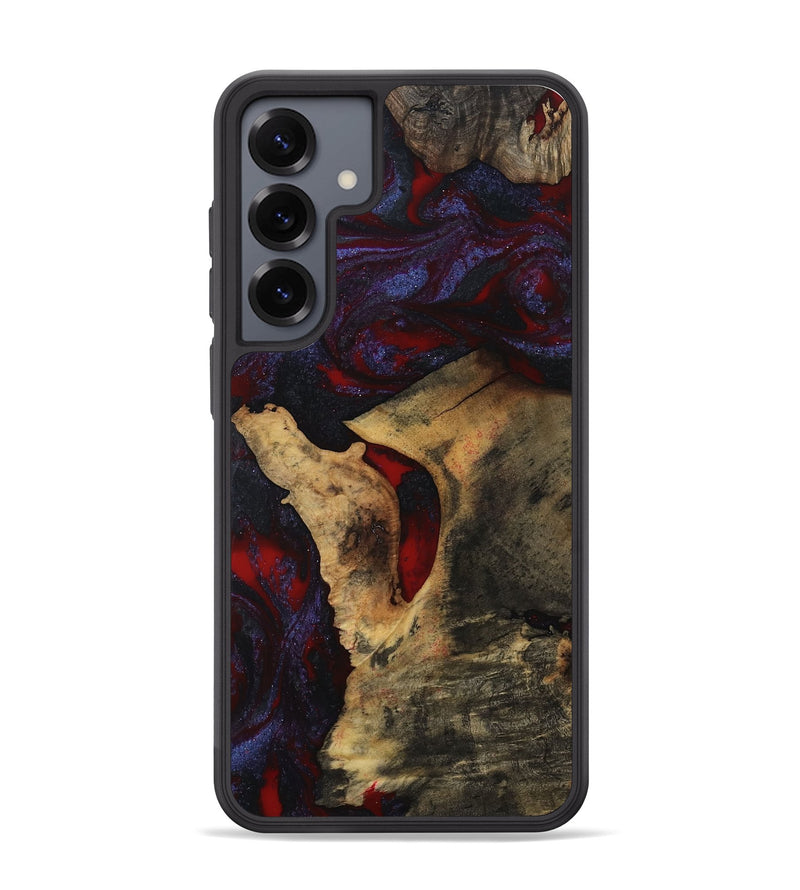 Galaxy S25 Plus Wood Phone Case - Stephon (Red, 801629)
