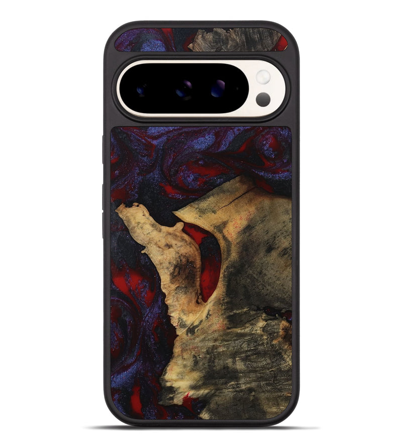 Pixel 9 Pro XL Wood Phone Case - Stephon (Red, 801629)